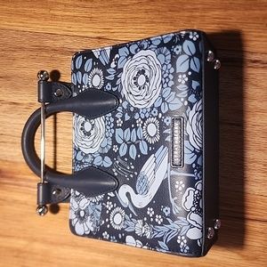 THE STRATHBERRY NANO LOCH PRINT LEATHER TOTE.